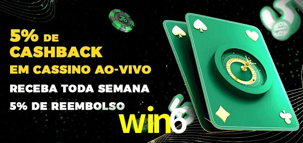 Promoções do cassino ao Vivo win6